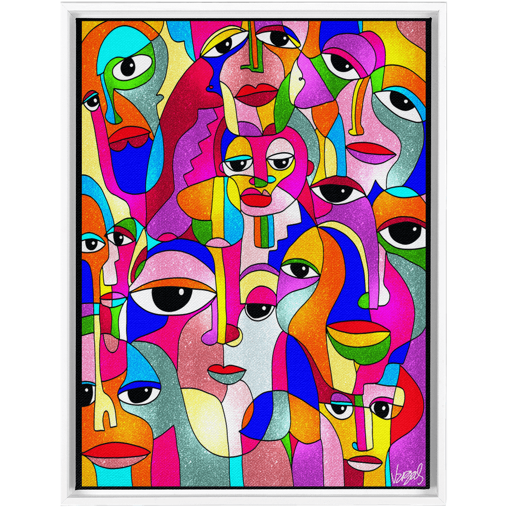 Carracolendas | 30x40 | Framed Canvas Wraps - MichaelVargas.Art