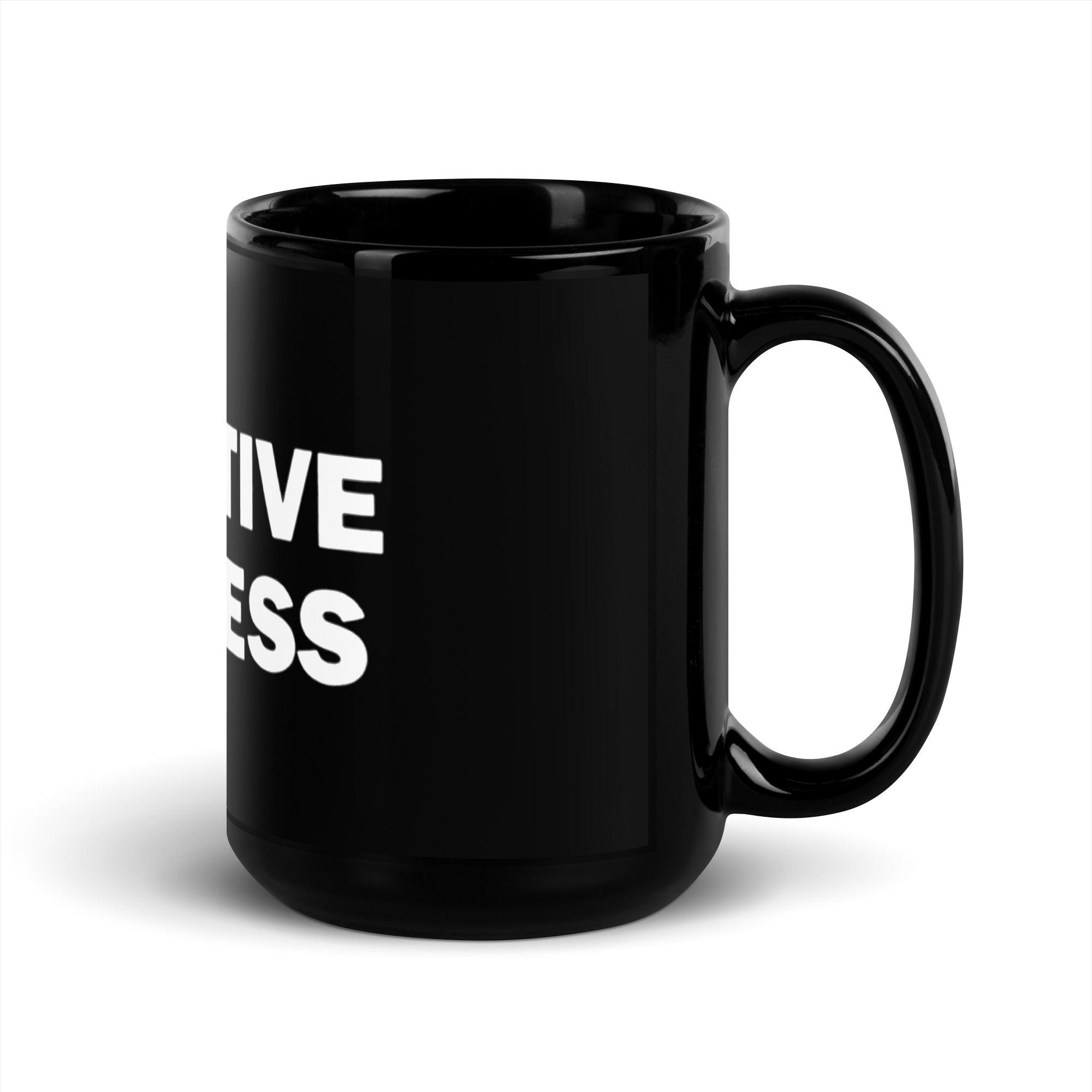 Executive Realness | Black Glossy 15oz Mug - MichaelVargas.Art