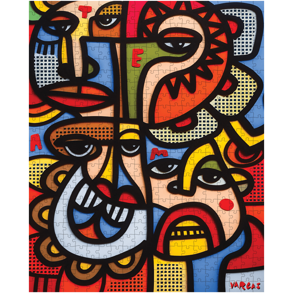 Four Phases of Te Amo | 16x20 | 520 Piece Puzzle - MichaelVargas.Art