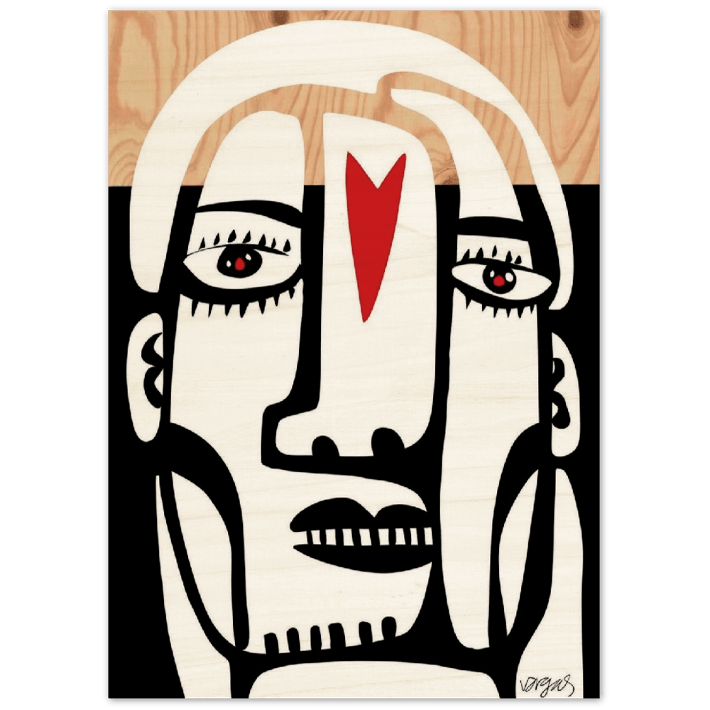 Calypso | 20x28 | Wood Print - MichaelVargas.Art
