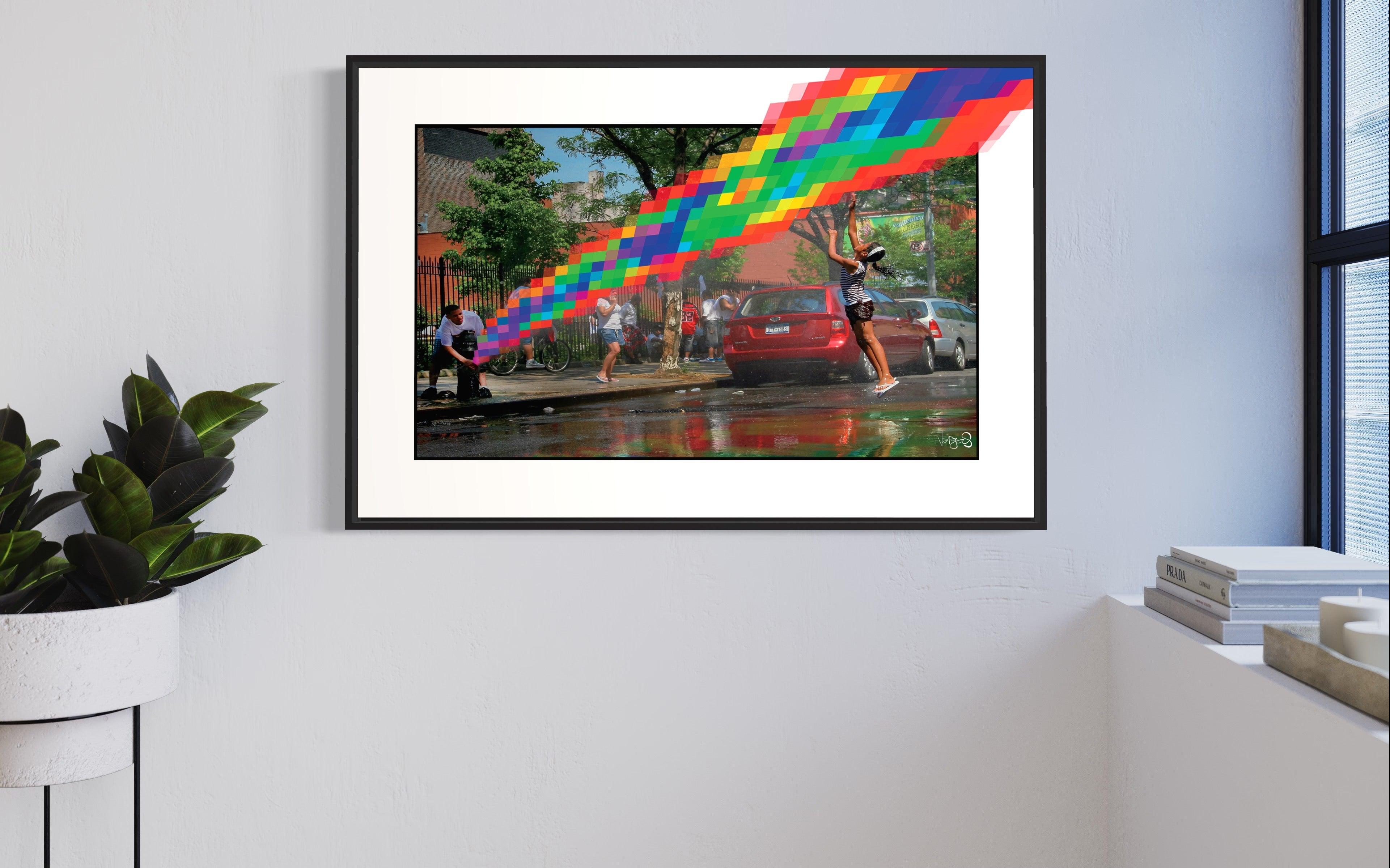 Somewhere Under The Rainbow | 24x36 | Print - MichaelVargas.Art