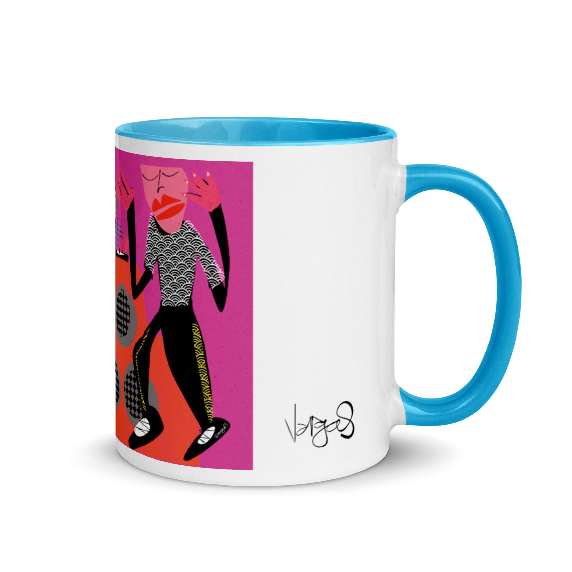 VooDoo Guey | 11oz Color Inside Mug - MichaelVargas.Art